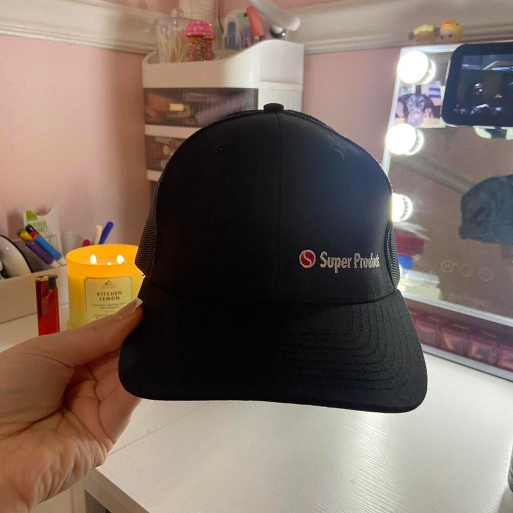Unbranded Men's Black and Navy Hat